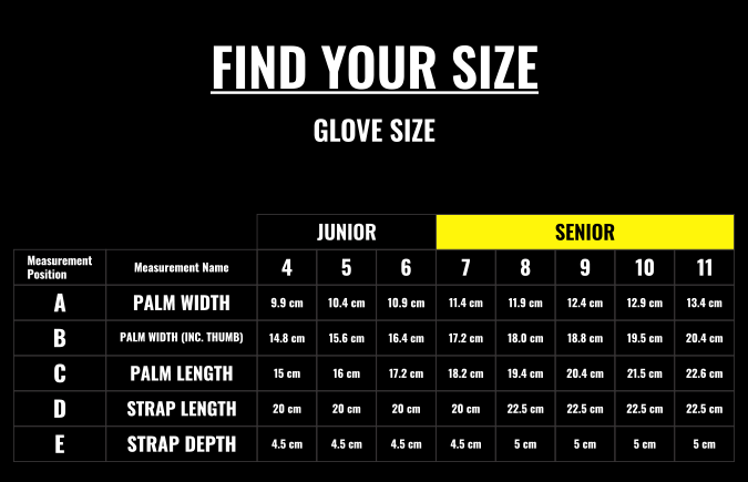 gk-glove-size